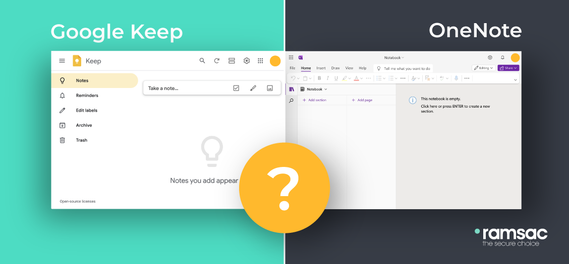 Google Keep Vs OneNote - Which is Right for You?